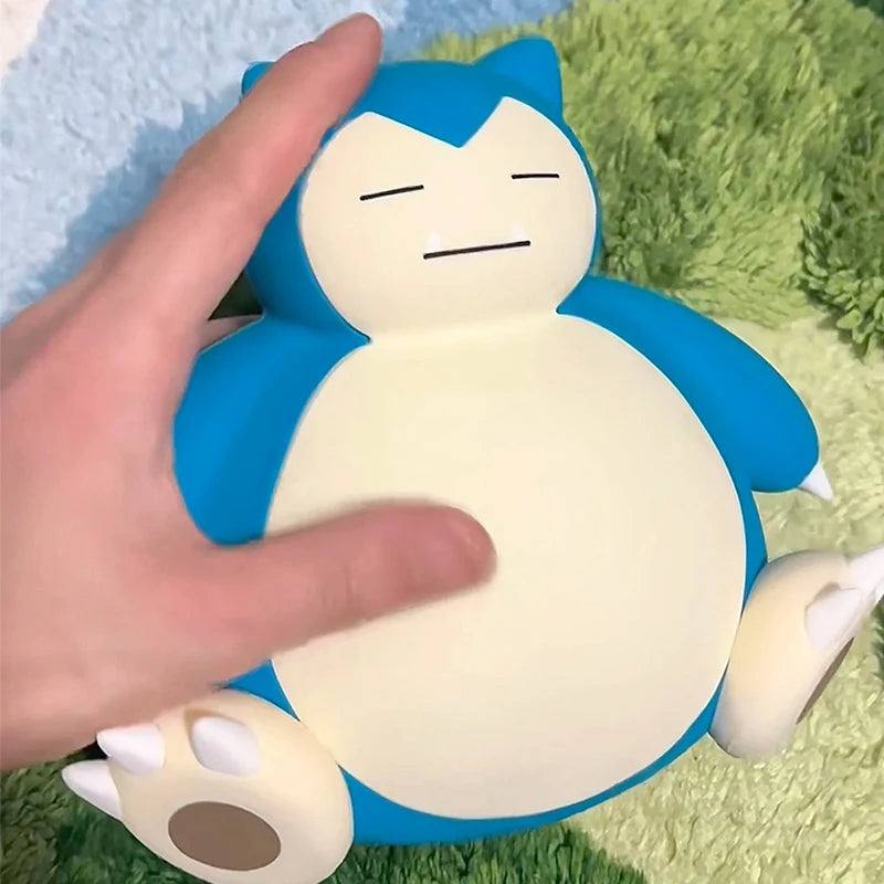 Snorlax Squishy Silicone LED Night Light with Gift Box – Soft Touch Ambient Lamp for Home & Desk