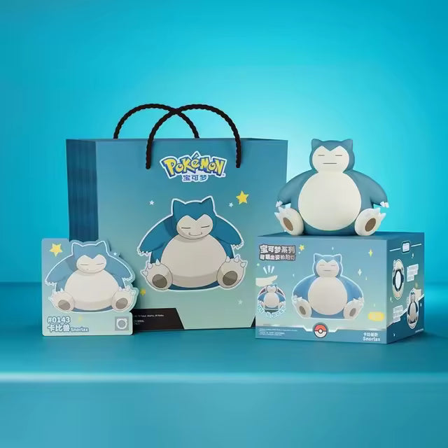 Snorlax Squishy Silicone LED Night Light with Gift Box – Soft Touch Ambient Lamp for Home & Desk